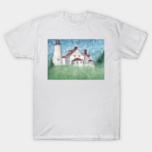 Point Iroquois Lighthouse T-Shirt